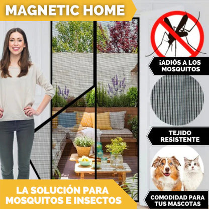 Magnetic Ultra - Mosquitera magnética para puerta