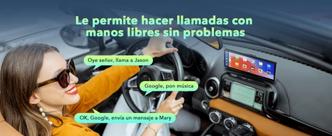 Pantalla de coche Apple & Android CarPlay