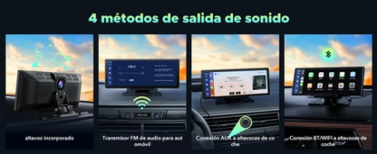 Pantalla de coche Apple & Android CarPlay